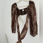 ASOS Leopard print beach top Photo 5