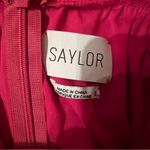 Saylor Karalyn Hot Pink Tiered Ruffle Sleeveless Tie Back Mini Dress Sz S Photo 6