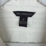 Bit & Bridle  3X plus size cotton women’s textured button down shirt Photo 2