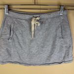 Aerie Offline By Womens Size Small Casual Terry Cloth Lined Skort Pockets Gray Photo 0