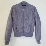 Romeo + Juliet Couture Romeo & Couture Grey Bomber Puffer Jacket M Photo 0