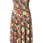 Anthropologie NEW Anthro Nation Los Angeles Ember Tied Midi Dress Floral Print Cotton Size XS Photo 0
