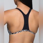 Lululemon  Shanti Surf Sport Bikini Top in Pretty Palm Black Angel Wing / Black Photo 1