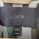 J.Crew  Camo Utility shirt Jacket shacket size small. G8539 cotton long sleeve Photo 4