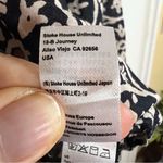 Amuse Society Women’s ‎ Vneck Patterned Blouse 100% Viscose Size XS Photo 9