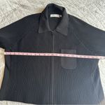 H&M  Studios Rib Knit Top Sweater Zipper XXL Photo 2