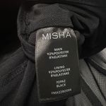 Misha Collection Paneled Corset Bodysuit Long Sleeve Bustier Boned Black Size 6 Photo 6