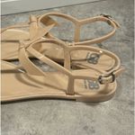 Gianni Bini GB  ladies OBSESSED pastel cream jelly sandals size 8 Photo 3