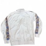Kappa 222 Banda Anniston Full Zip Track Jacket XL Beige Sleeve Logo Y2K Gym Sporty Vintage White Photo 4
