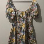 Reformation  Woods Countryside Floral Mini Dress in Multicolor size Medium Photo 2
