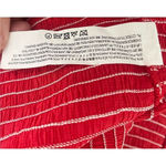 J.O.A. Red Just One Answer Smocked 3/4‎ Sleeve Mini Dress XL Photo 3