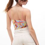 PacSun Cream Vintage High Rise Shorts Photo 2