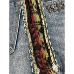 BDG Womens  Freja Mid Rise Vintage Fit Embroidered Denim Jean Shorts Size 25 W Photo 6