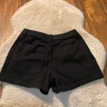 Quince  Shorts Size 6 Black Organic Cotton Utility Stretch Twill Womens‎ Photo 5