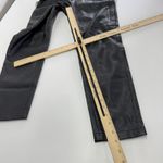 Opening Ceremony  Pants Womens Size 0 Faux Leather Zipper‎ Pocket Straight Leg Photo 9