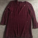 Daniel Cremieux  burgundy sweater Photo 4