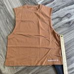 Alphalete  Women's Heavy Cotton Cut Off - Clay , Size Small Photo 2