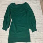 Arden B . Green cutout ballon sleeve dress size medium Photo 4