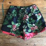 Anthropologie PatBO Silky Floral Print Shorts Photo 1