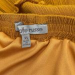 Charlotte Russe Charlotte‎ Russe Terry Cloth Gold Skirt Photo 4