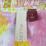 Anthropologie Pilcro Top Women’s Small Multi Color Ombré Floral Blouse Bohemian Photo 7