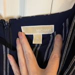 Michael Kors Striped Navy Jumpsuit by size XL Photo 5