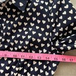 Draper James •Red/White/Blue Americana Hearts Fit & Flare Shirt Dress•Size 4 Photo 6