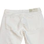 AGOLDE  KYE Mid Rise‎ Straight Crop Low Stretch White Denim Jeans Size 33 NWT Photo 3