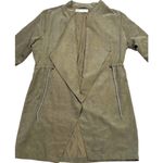 BKE Green Flyaway Lightweight Oversized Jacket Size Large Photo 8