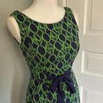 Lilly Pulitzer  Evie dress in Ring Pop green navy blue size XS Stretchy Photo 1