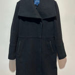 Cole Haan  wool cashmere black coat womens 2 quiet luxury Photo 0