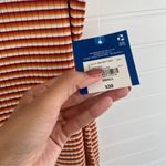 Arizona Jeans NWT Arizona Striped Ribbed Bodycon Midi Tank Dress Size S Photo 4