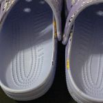 NWOT DISNEY 100th ANNIVERSARY CROCS WO SIZE 10 LAVENDER W/ DISNEY CHARACTERS Purple Photo 9