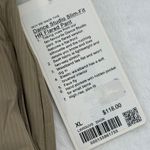 Lululemon Dance Studio HR Flared Pant XL High Rise Slim Fit Ruched Tan Photo 3