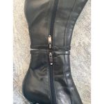 via spiga  Madeline black Leather Stilettos Ankle Boots Booties size 7.5 Photo 6