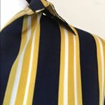 EXPRESS Women’s Career Fashion Sleek Striped Button Up Blouse Photo 1