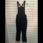 Madewell  Cali Denim-Boot Black Overalls Photo 9