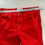 Current/Elliott Anthropologie The Kick Straight Leg Raw Hem Cropped Jeans 27 Photo 6