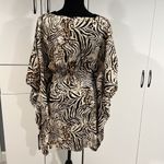 Bebe  asymmetrical cotton silk‎ cover up . Size M Photo 4