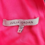 Julia Jordan Knot Halter Neck Sleeveless Tulip Hem Midi Dress Neon Pink 6 Photo 3