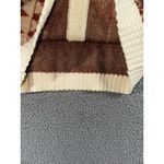 Skies Are Blue  Sweater Women Medium Argyle‎ Embellished Button Academia Clueless Photo 8