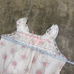 American Vintage Vintage y2k coquette floral lace detail ruffle top Photo 2