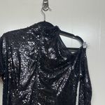 Elegant Black Sequin Dress Size XL Photo 4