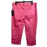 NYDJ NWT‎  Pink Petal Cropped Pants SIZE 8 Original Slimming Fit Photo 1