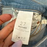 Mother The Insider Crop Step Fray‎ Jeans Thrilling Shots 27 Blue Photo 5