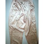 Natori New NWT Designer  Classics Peach Orange Pants Silky Womens XL Lounge Satin Photo 4