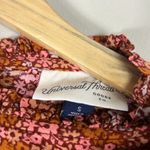 Universal Threads Universal Thread Blouse Women S Rust Floral Boho Cottagecore Puff Sleeve Prairie Photo 4