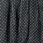 Unique Vintage  Black Polka Dot Sheer
Overlay Midi Dress NWT 1X/16 Photo 5