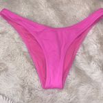 SKIMS NWT  Tanga Bikini Bottom in Taffy Pink Photo 0