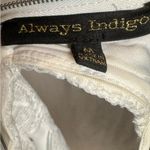 White embroidered lace halter butterfly back floral dress size medium Photo 8